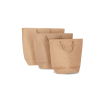 CUBA-1: 340 x 130 x 350 mm paper bag with fabric handles 38