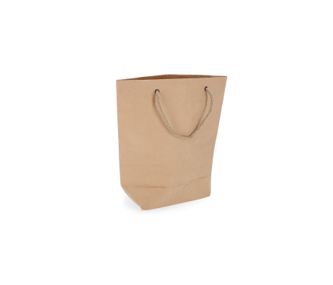 CUBA-1: 340 x 130 x 350 mm paper bag with fabric handles 5