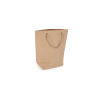 CUBA-1: 340 x 130 x 350 mm paper bag with fabric handles 35