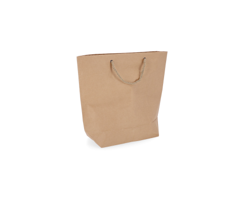 CUBA-2: 450 x 150 x 400 mm paper bag with fabric handles 5