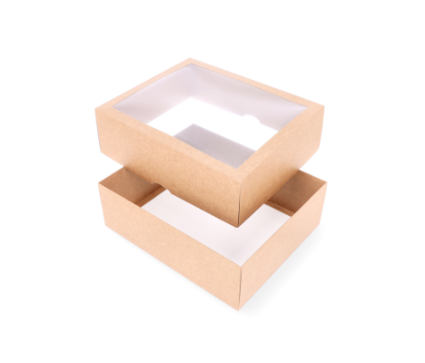 DD-17L: 300 x 250 x 100 mm<br>two part box with window 2