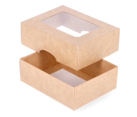 DD-7L: 90 x 70 x 30 mm<br>two part box with window 1