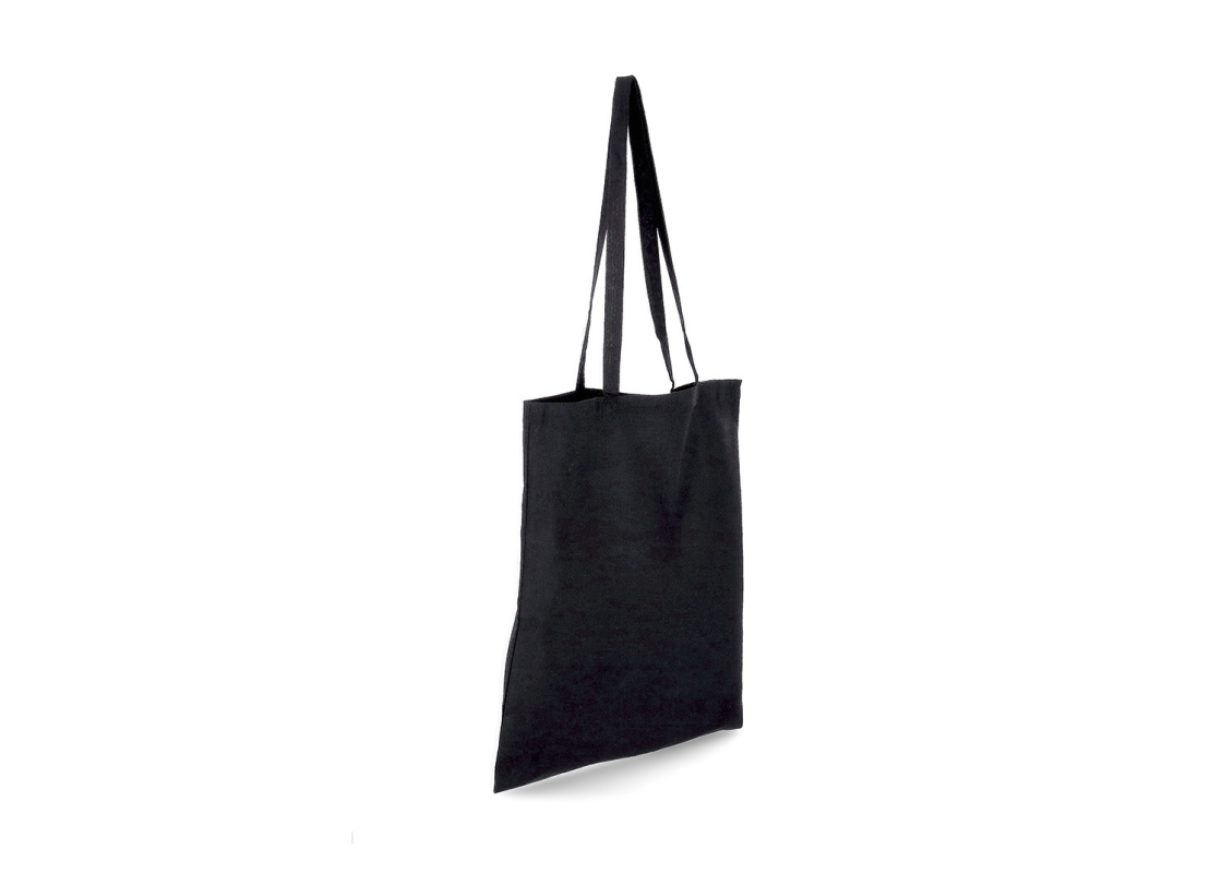 DROB-1/J<br>Melna krāsa<br>Canvas Tote soma<br>380*420 mm, 1 gab. 1