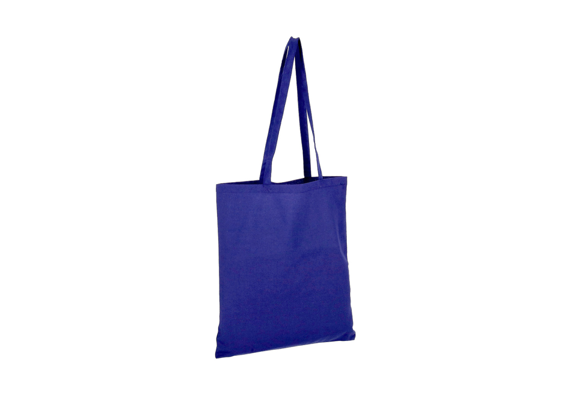 DROB-1/M<br>Blue colour<br>Canvas Tote bag<br>380*420 mm, 1 pcs. 1