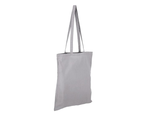 DROB-1/P<br>Grey colour<br>Canvas Tote bag<br>380*420 mm, 1 pcs. 1