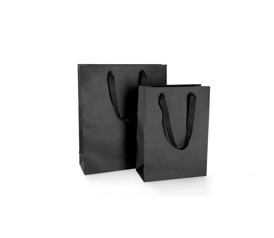 LUX-2: 300 x 100 x 360 mm Ribbon Handle Luxury Paper Bag 13