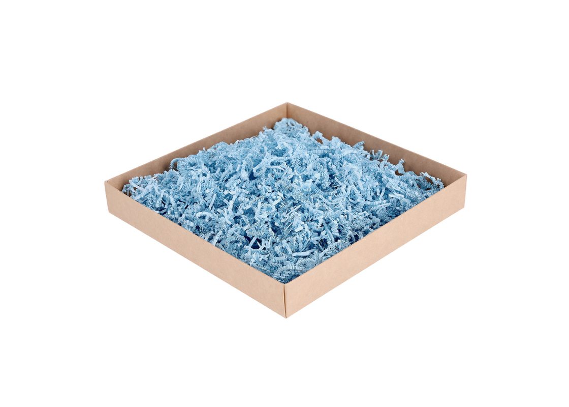 PDR-D2/1-LB: 1 kg.<br>Ligh Blue color shredded paper 1