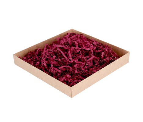 PDR-D4/1-BU: 1 kg.<br> Burgundy color shredded paper 1