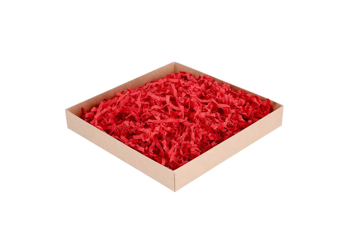 PDR-D4/1-RA: 1 kg.<br> Red color shredded paper 1