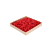 PDR-D4/1-RA: 1 kg.<br> Red color shredded paper 3