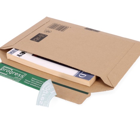 GV/2: 270 x 185 x 30 mm corrugated cardboard envelope 1