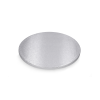 PD-SI/25: 250 mm, 1 pc. Thick silver color round cake drum, 12mm 5