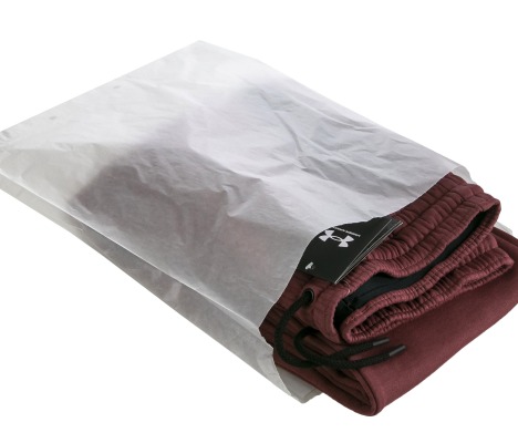 TPB-5: 350 x 40 x 500 mm tissue paper bag for clothes, 250 pcs. 1