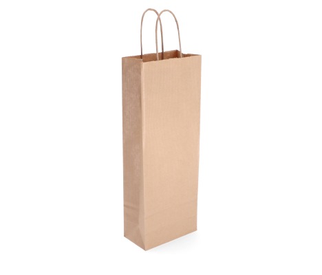 TW-8: 140 x 80 x 390 mm paper bag with twist paper handles 1